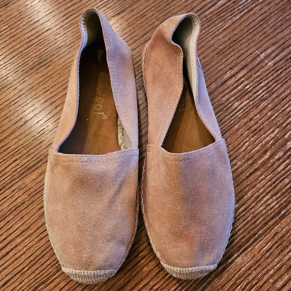 Maypol Anthropologie Suede Espadrilles Size European 40/U.S. 9.5